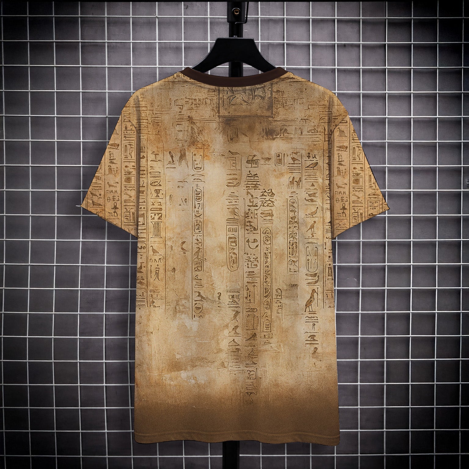 EGYPTIAN JUSTICE PRINTED T-SHIRT