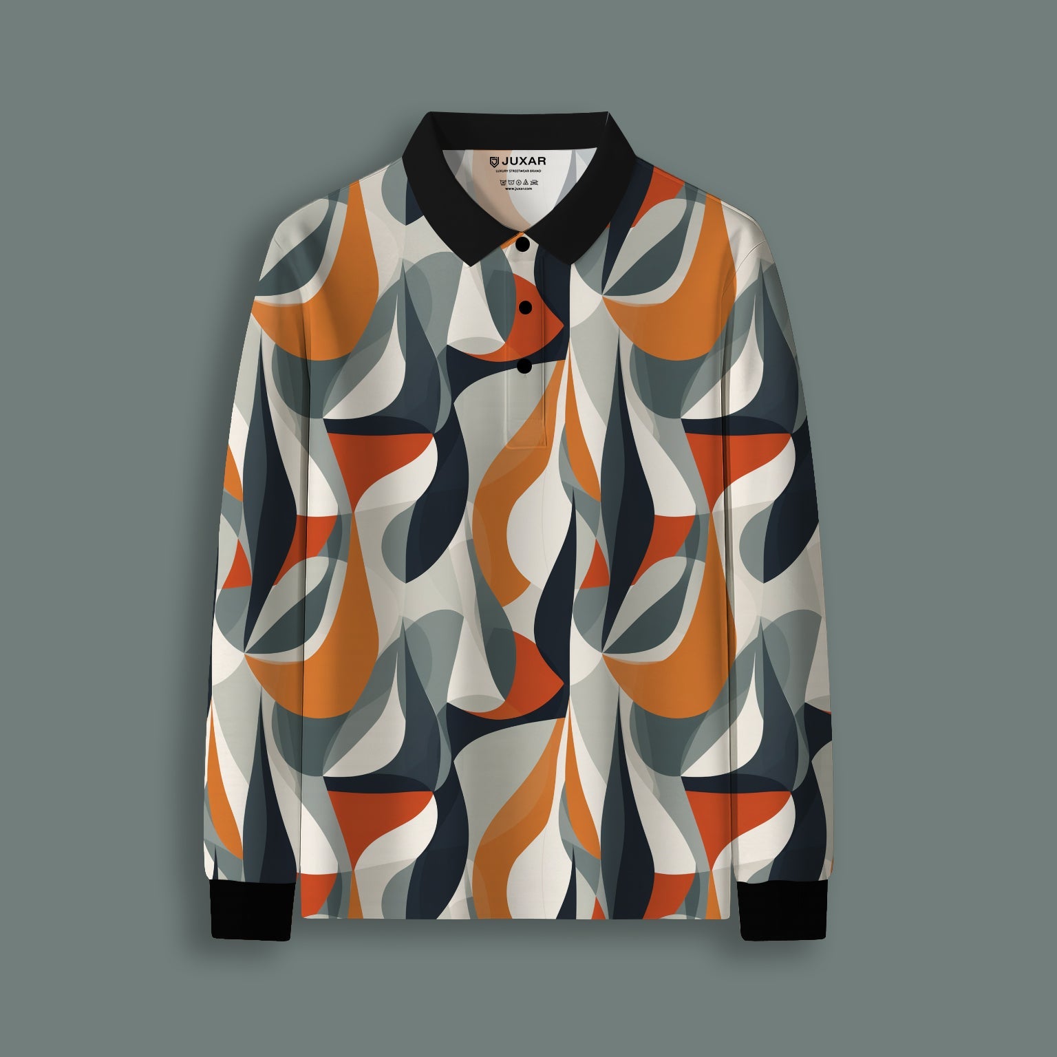 URBAN FLOW FULL SLEEVE POLO T-SHIRT
