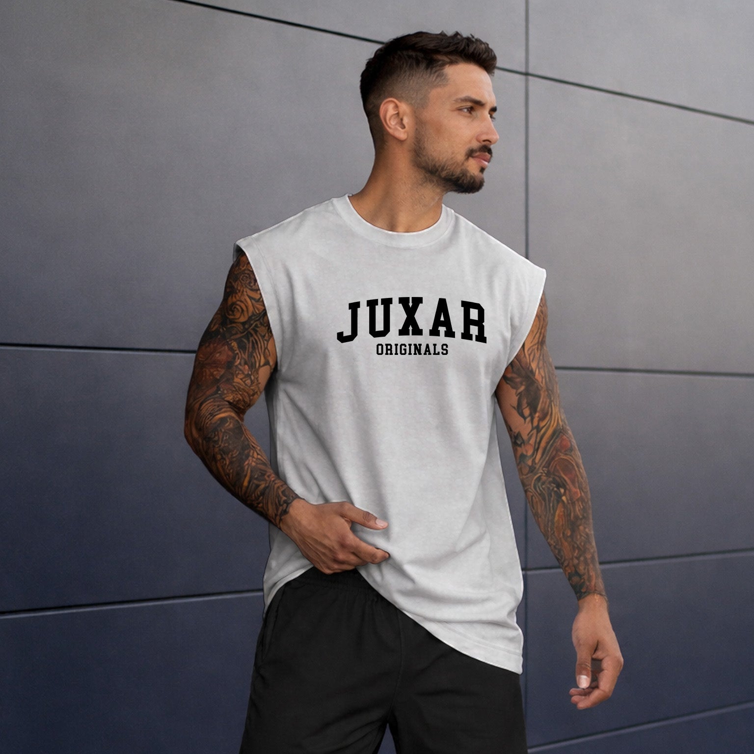 JUXAR MEN'S OVERSIZE TANK TOP