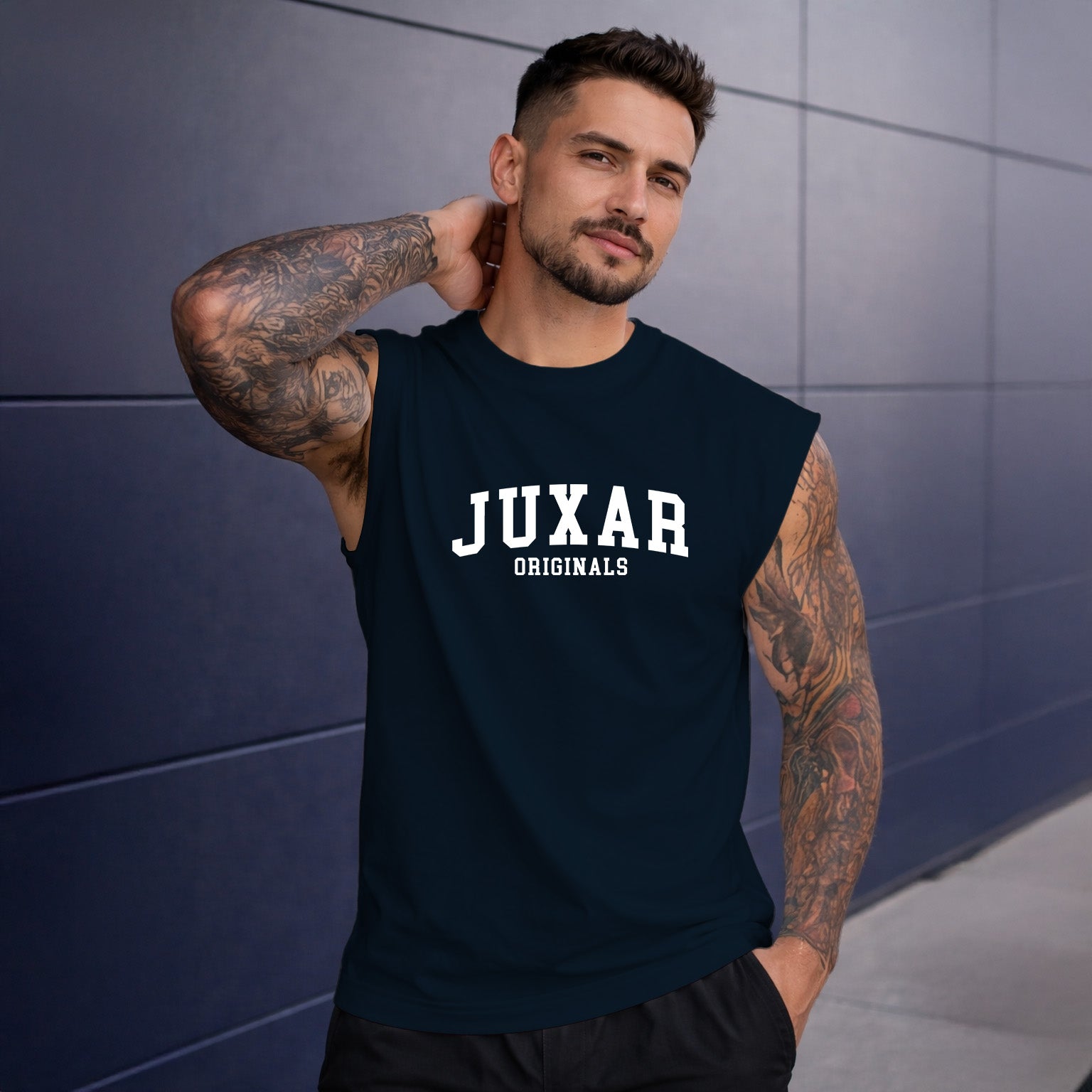 JUXAR MEN'S OVERSIZE TANK TOP