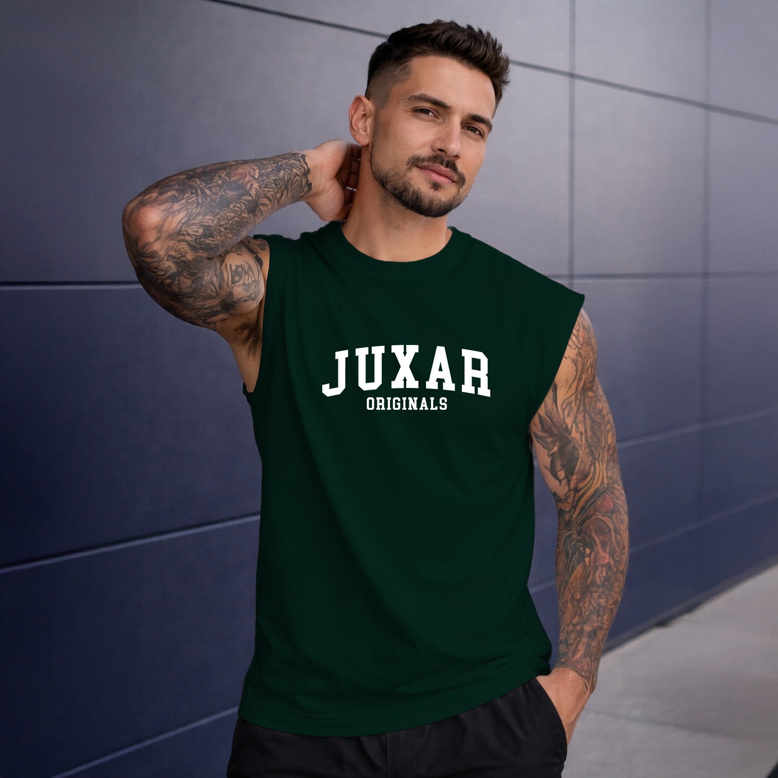 JUXAR MEN'S OVERSIZE TANK TOP