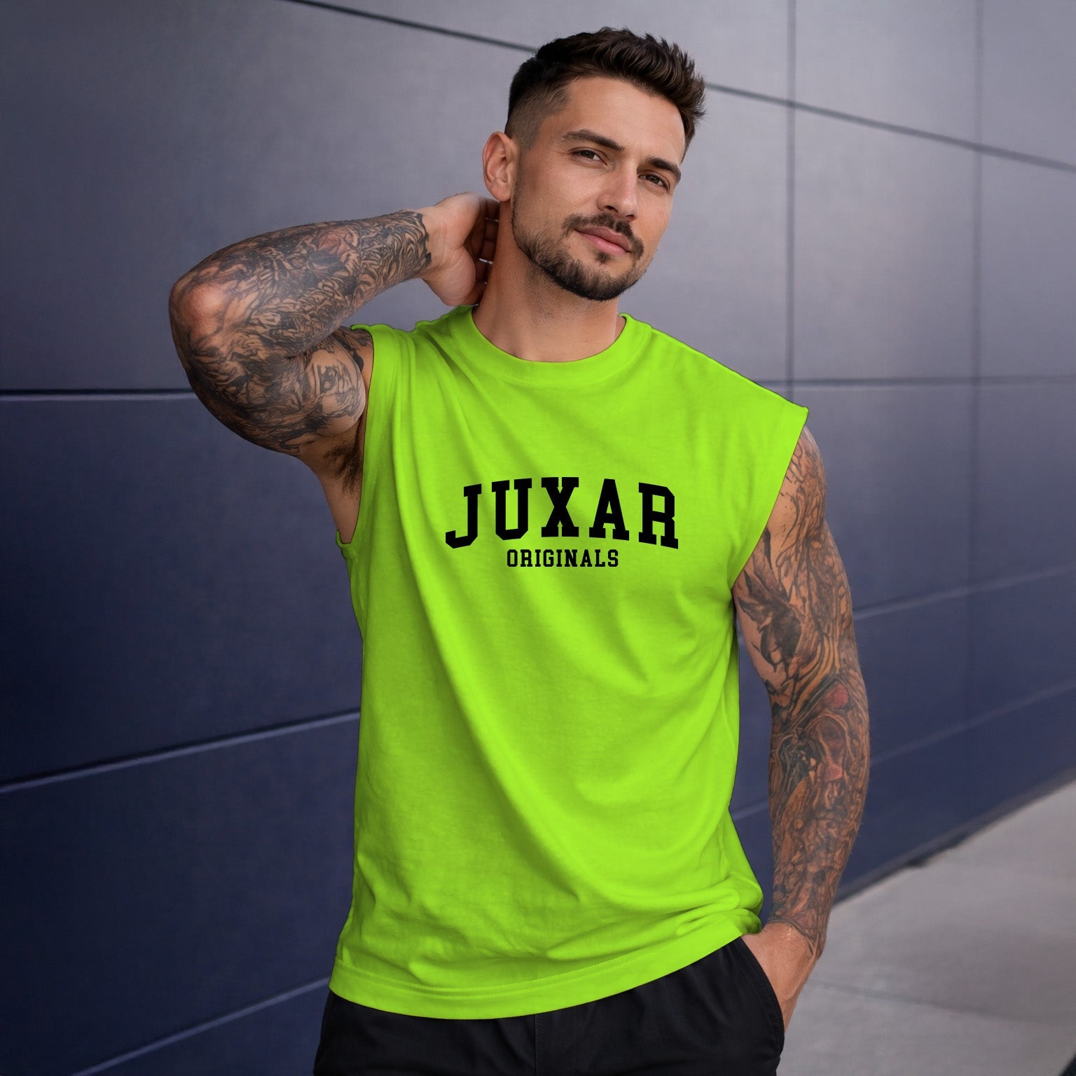 JUXAR MEN'S OVERSIZE TANK TOP