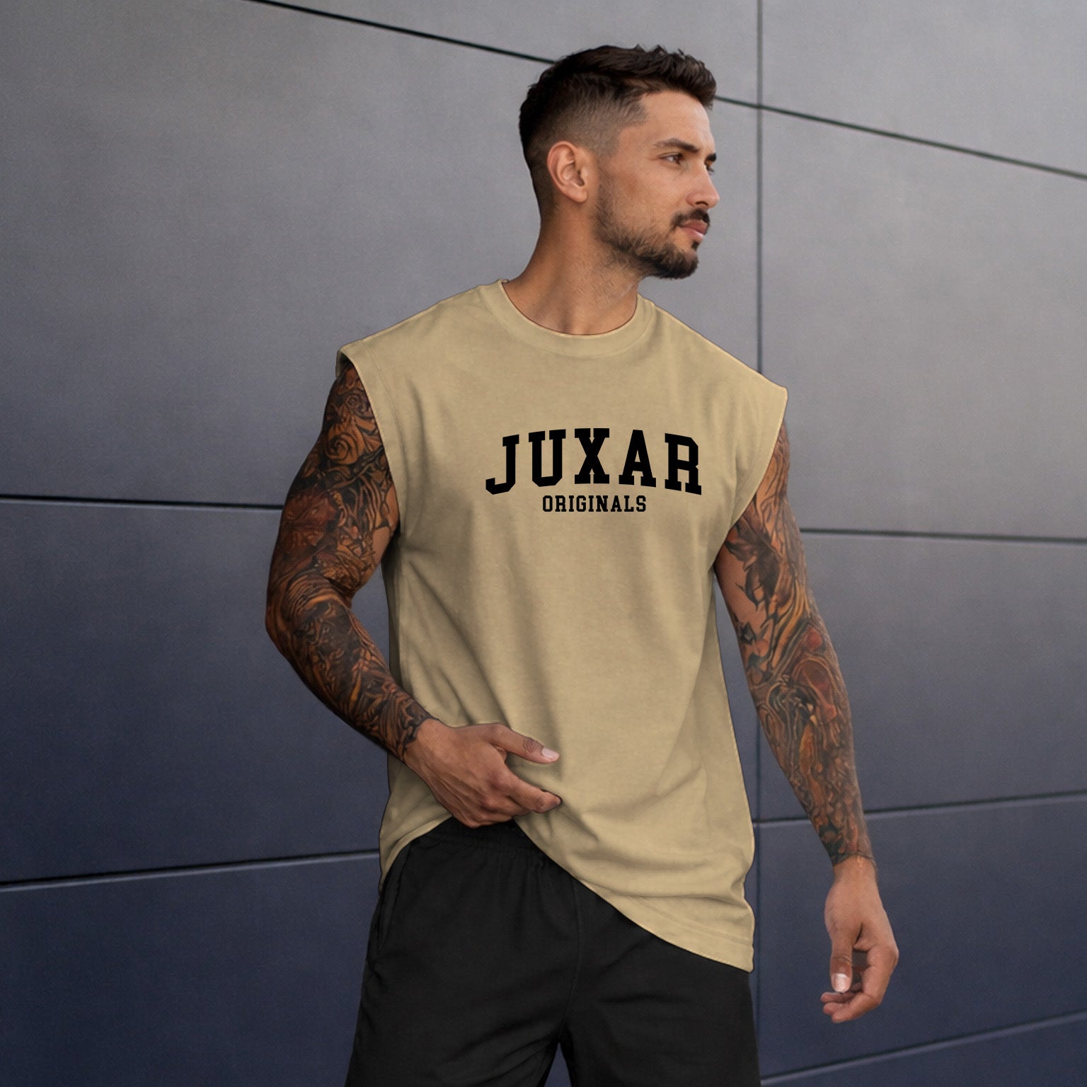 JUXAR MEN'S OVERSIZE TANK TOP