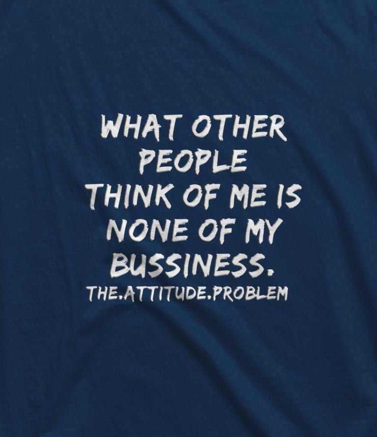 NONE OF MY BUSINESS T-SHIRT