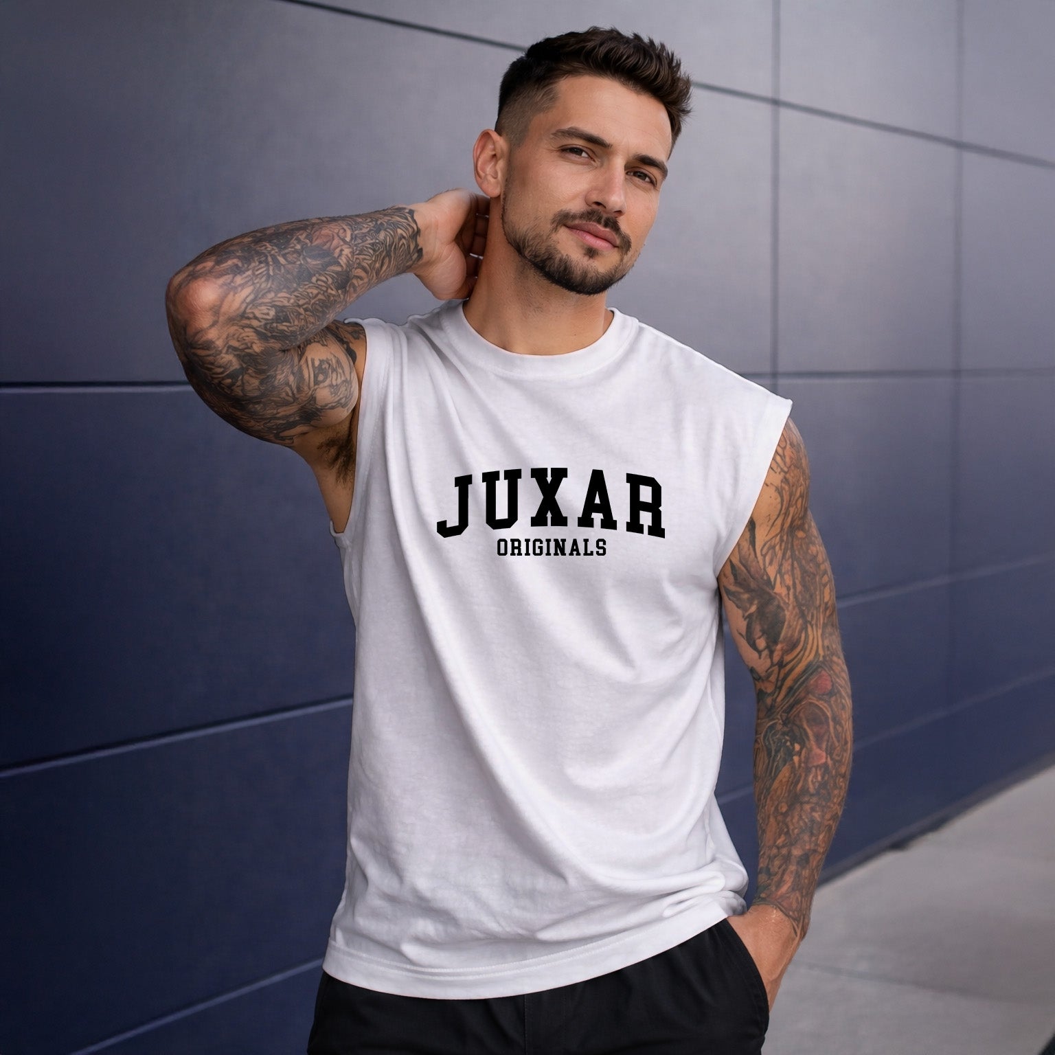 JUXAR MEN'S OVERSIZE TANK TOP