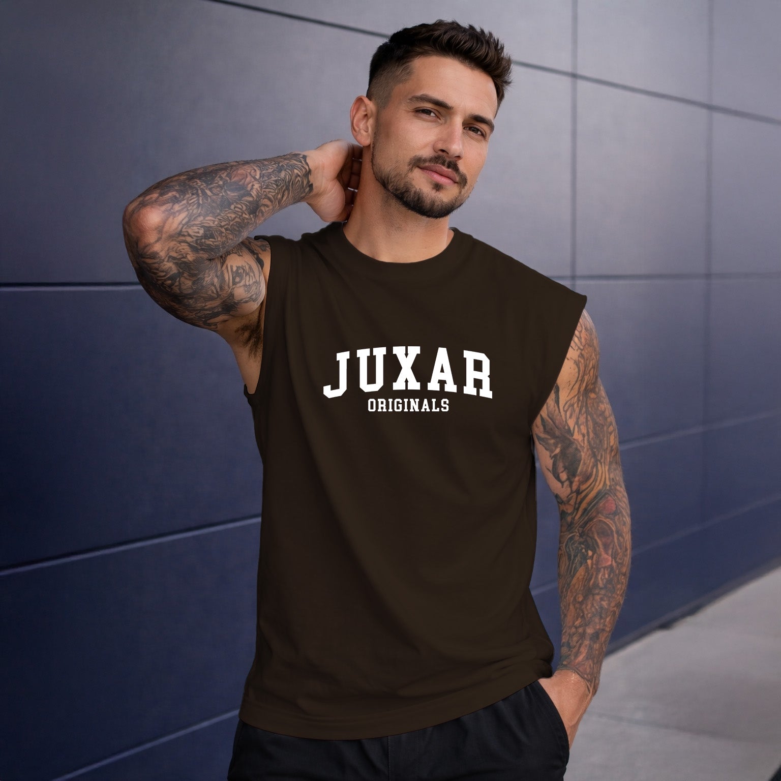 JUXAR MEN'S OVERSIZE TANK TOP