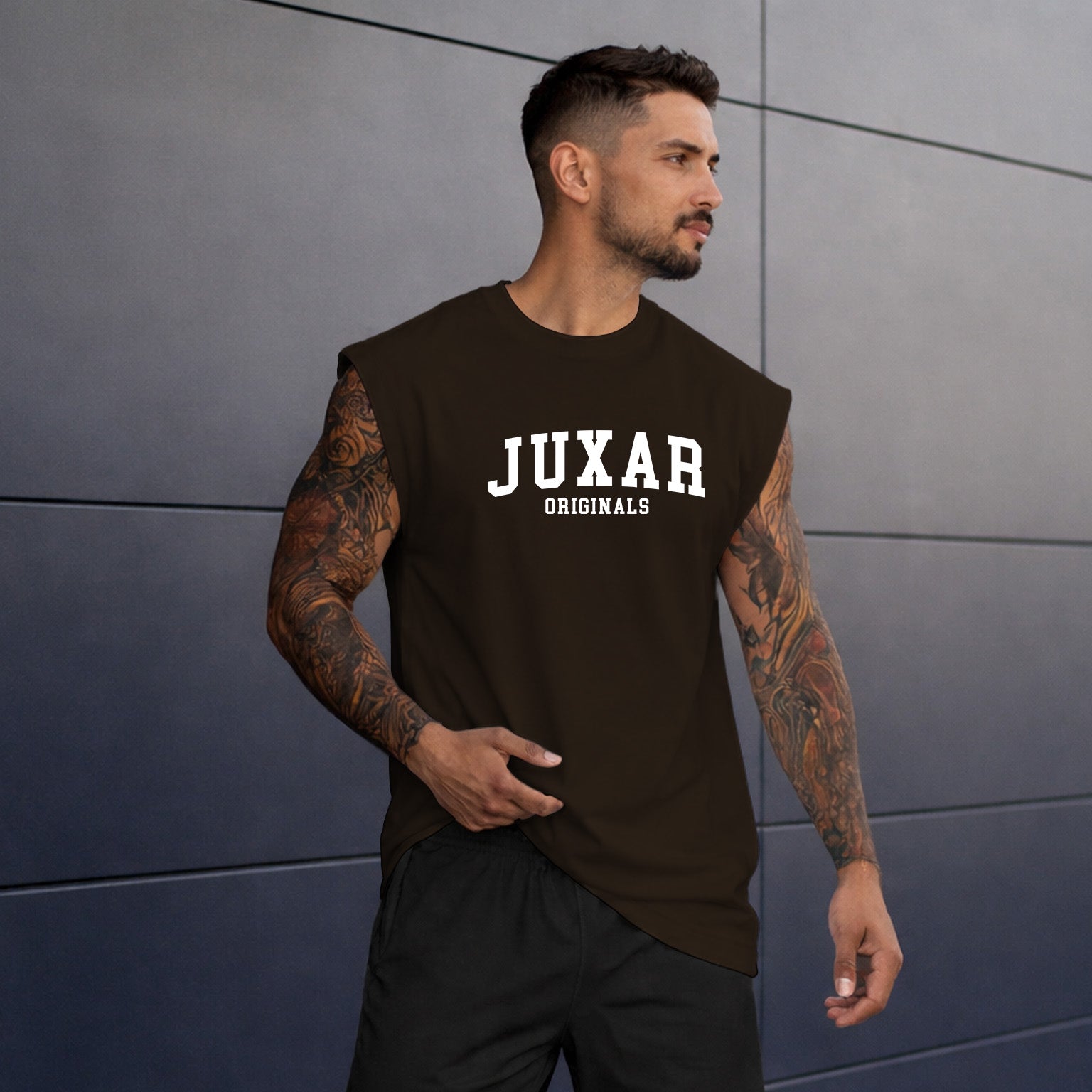 JUXAR MEN'S OVERSIZE TANK TOP