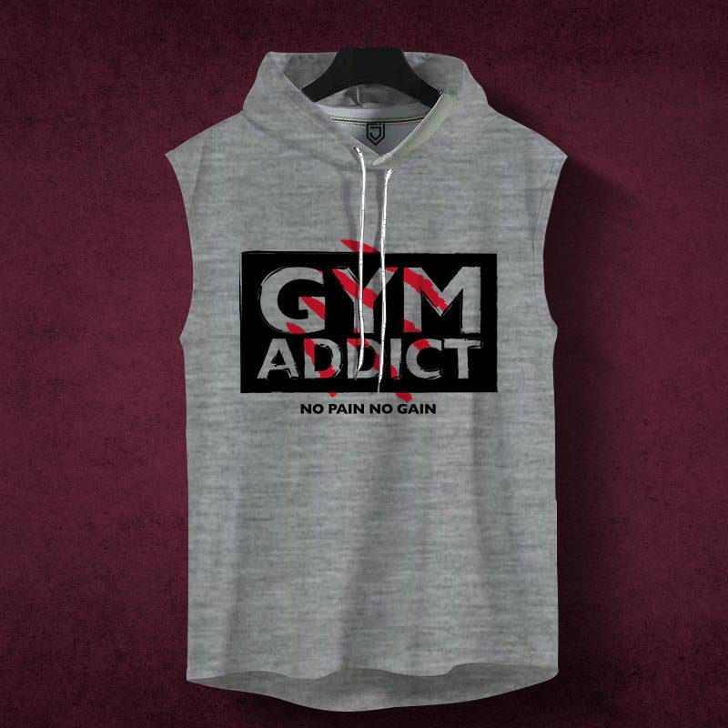 GYM ADDICT HOODIE SANDO