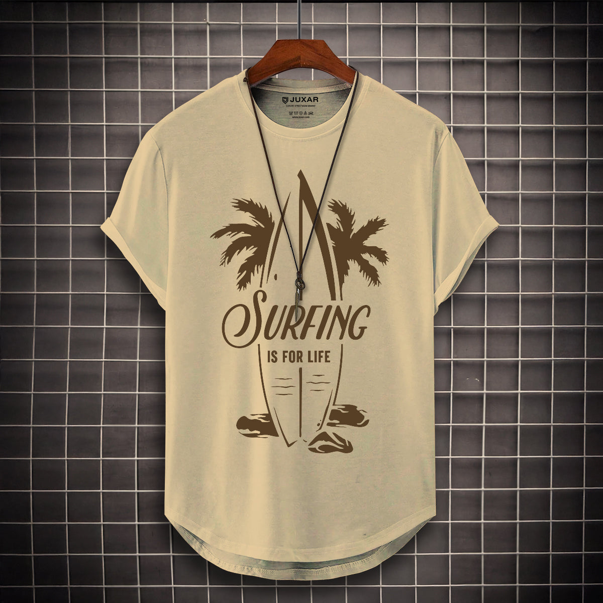 SUFRING LONGLINE T-SHIRT