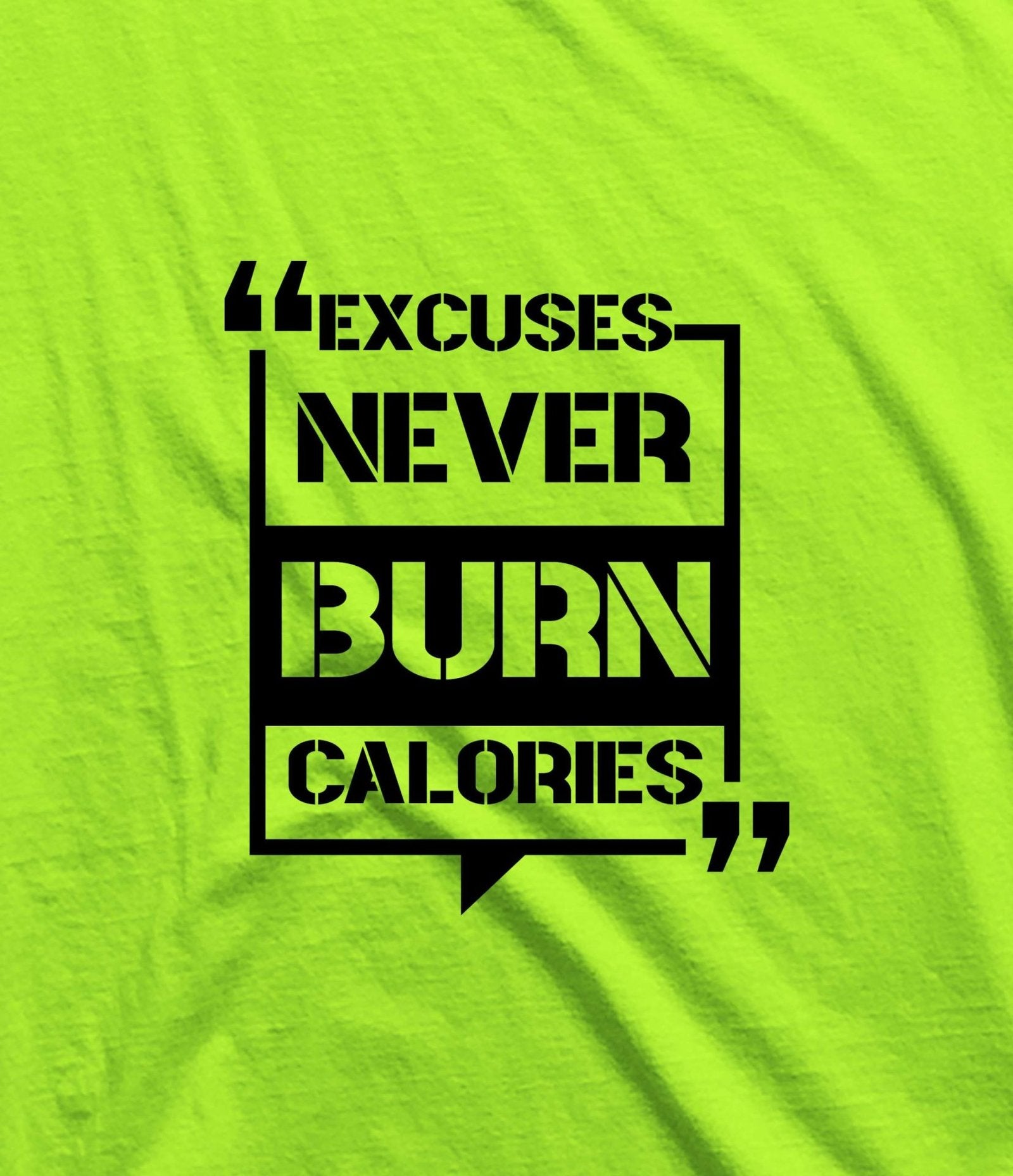 NEVER BURN CALORIES NEON SANDO