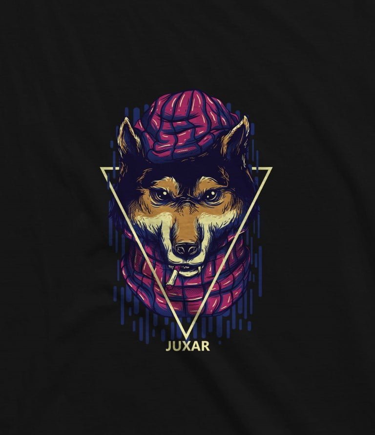 Black Fox - LONGLINE T-SHIRT