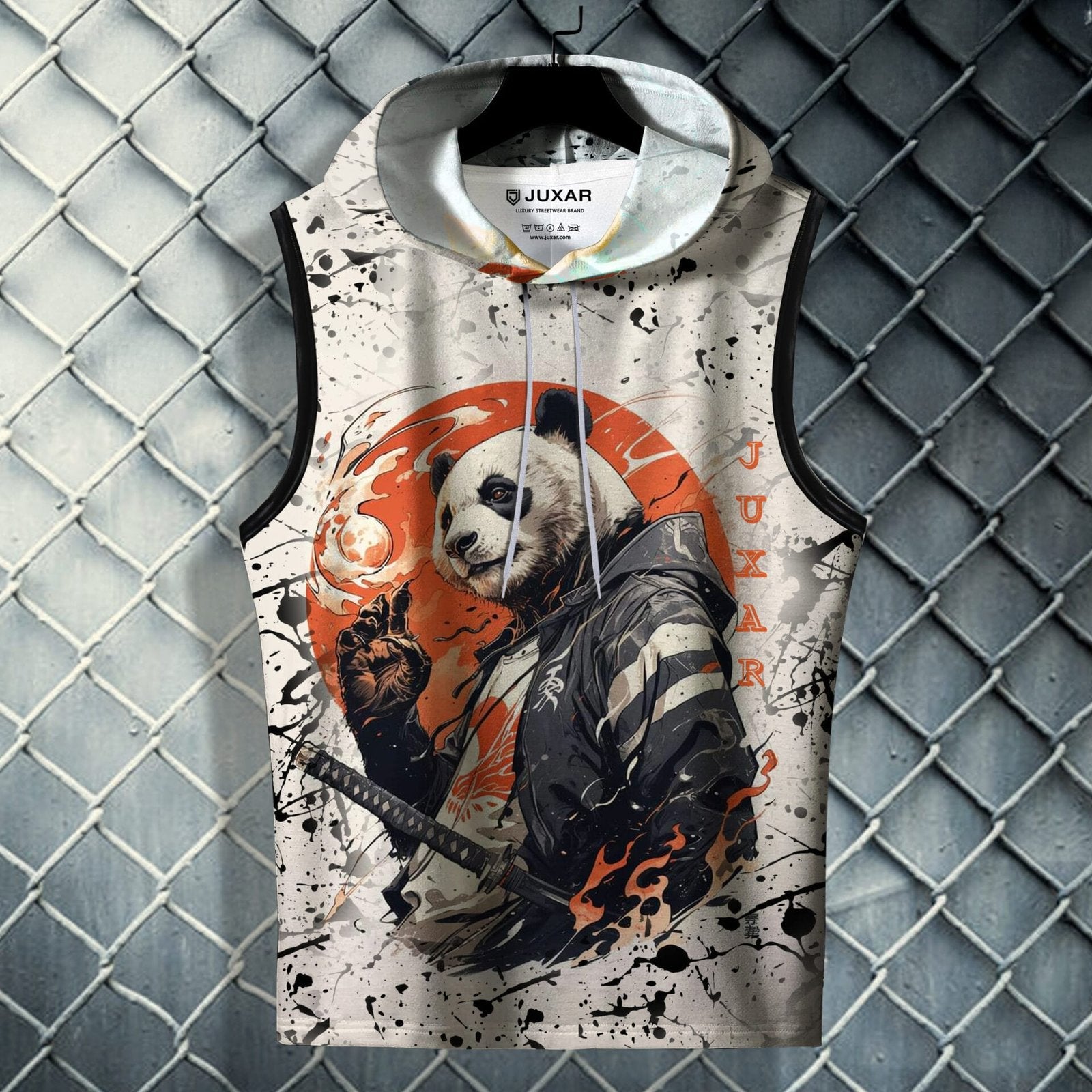 SAMURAI PANDA HOODIE SANDO