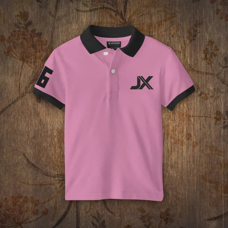 PINK POLO T-SHIRT