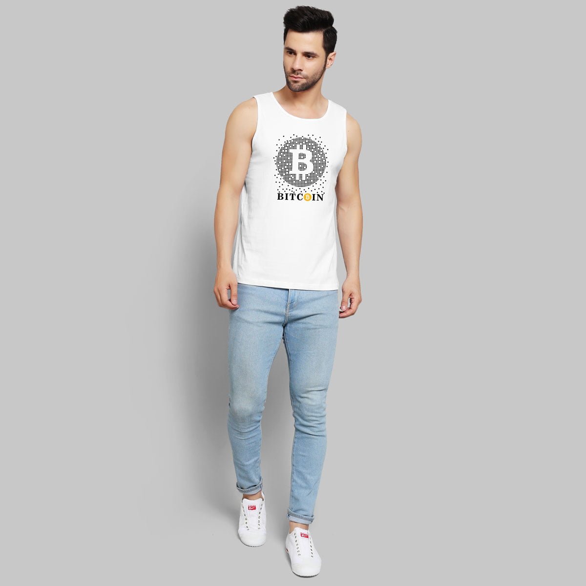 BITCOIN WHITE SANDO