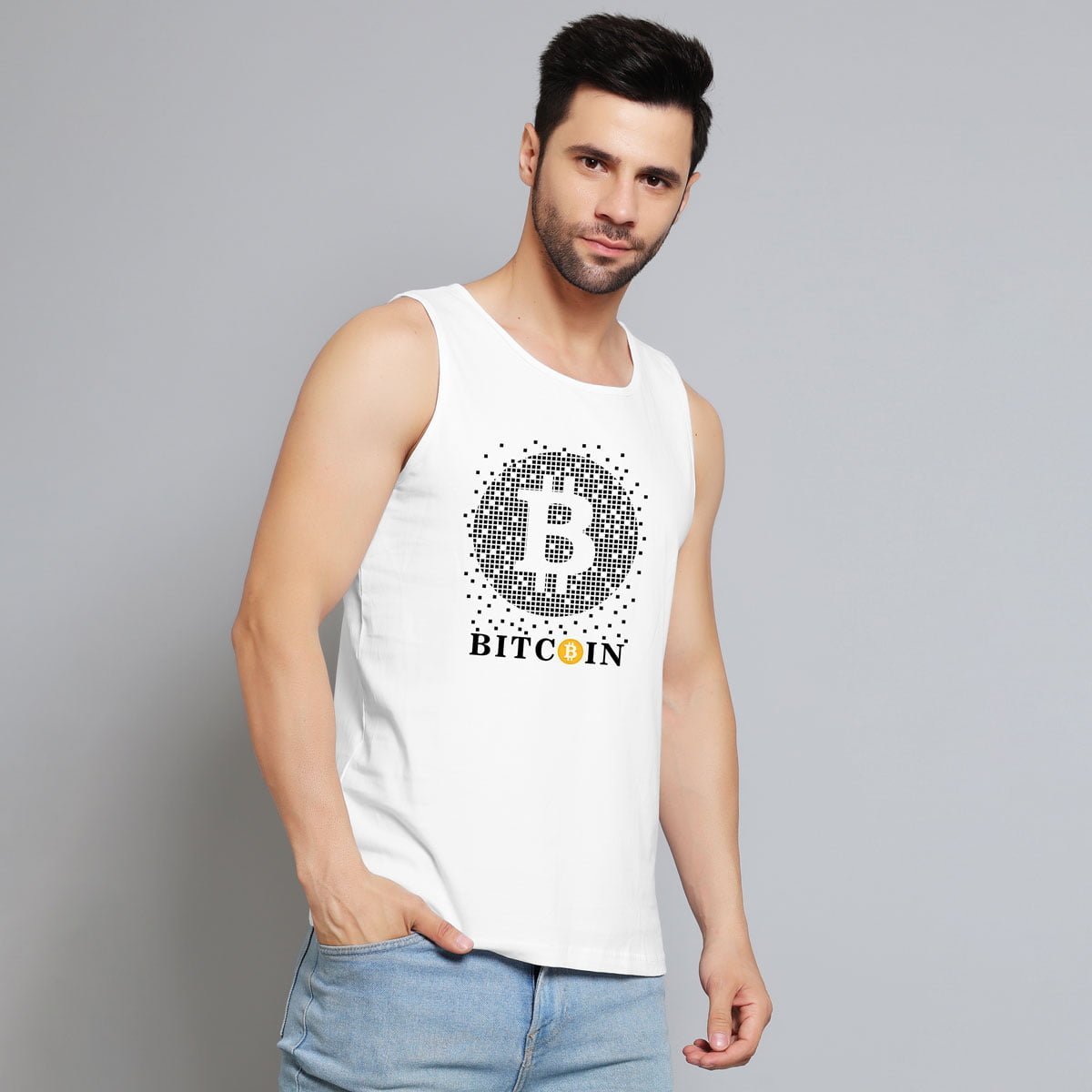 BITCOIN WHITE SANDO