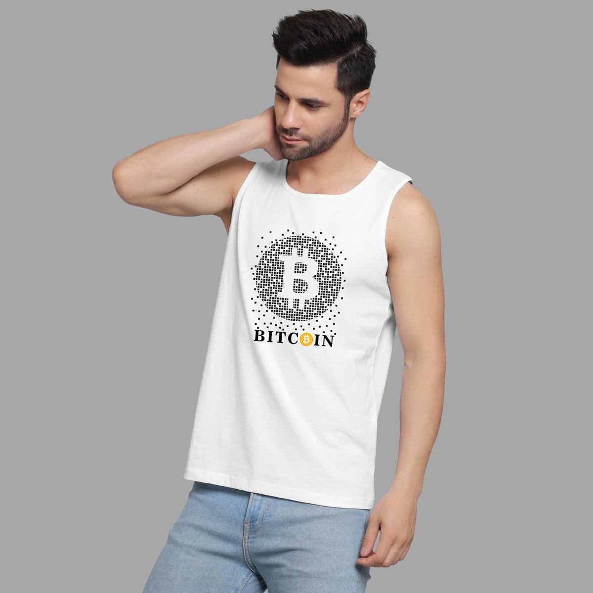 BITCOIN WHITE SANDO