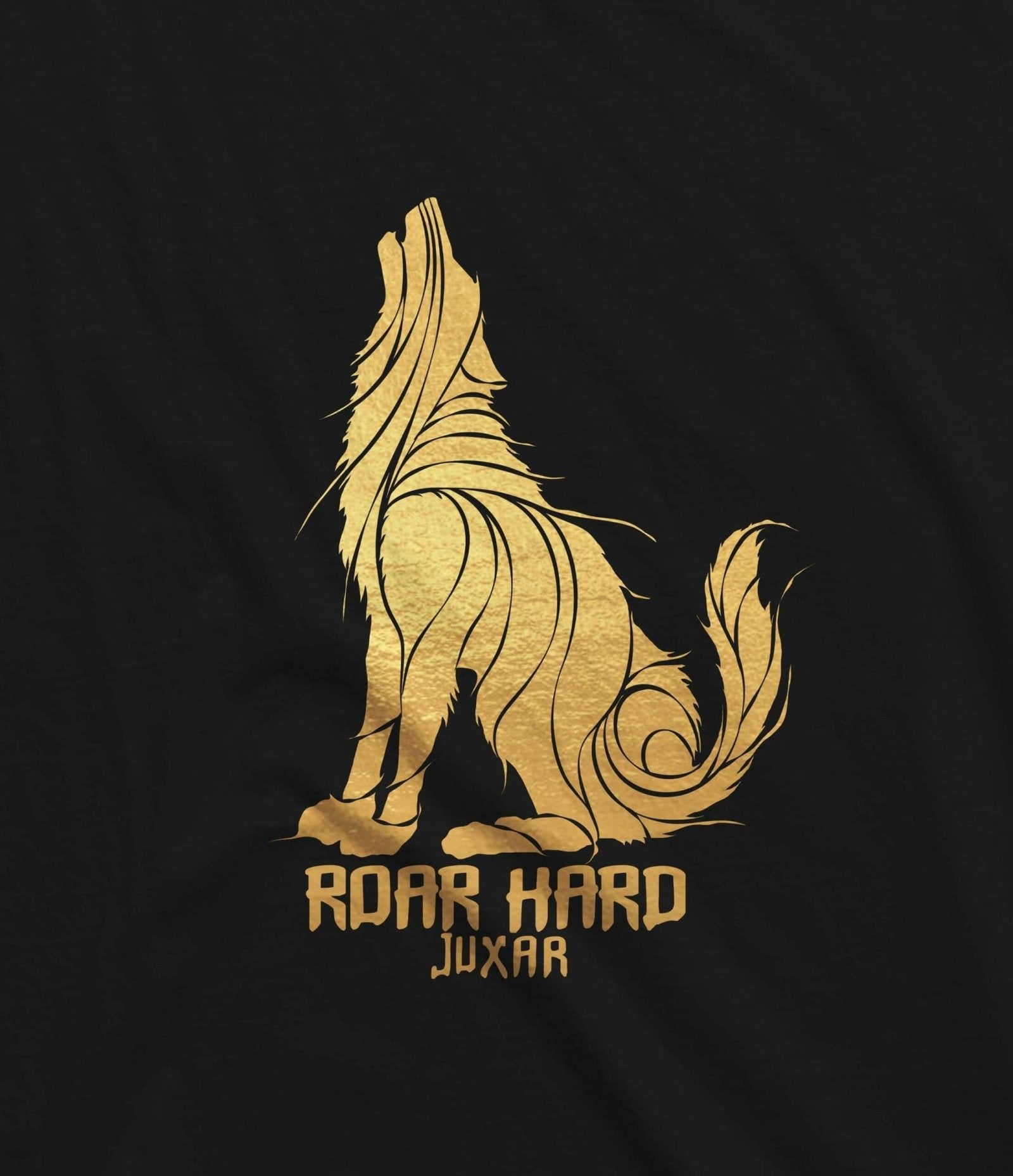 ROAR HARD METALLIC LONGLINE T-SHIRT