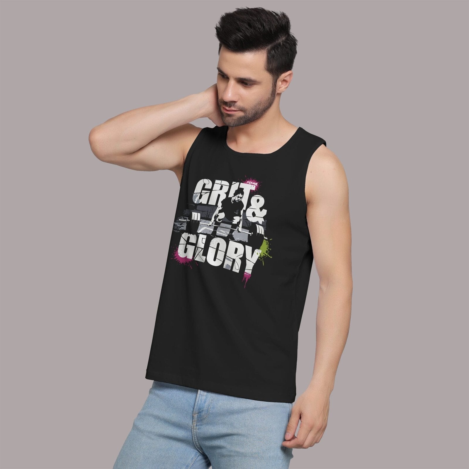 GRIT & GLORY MEN GYM SANDO