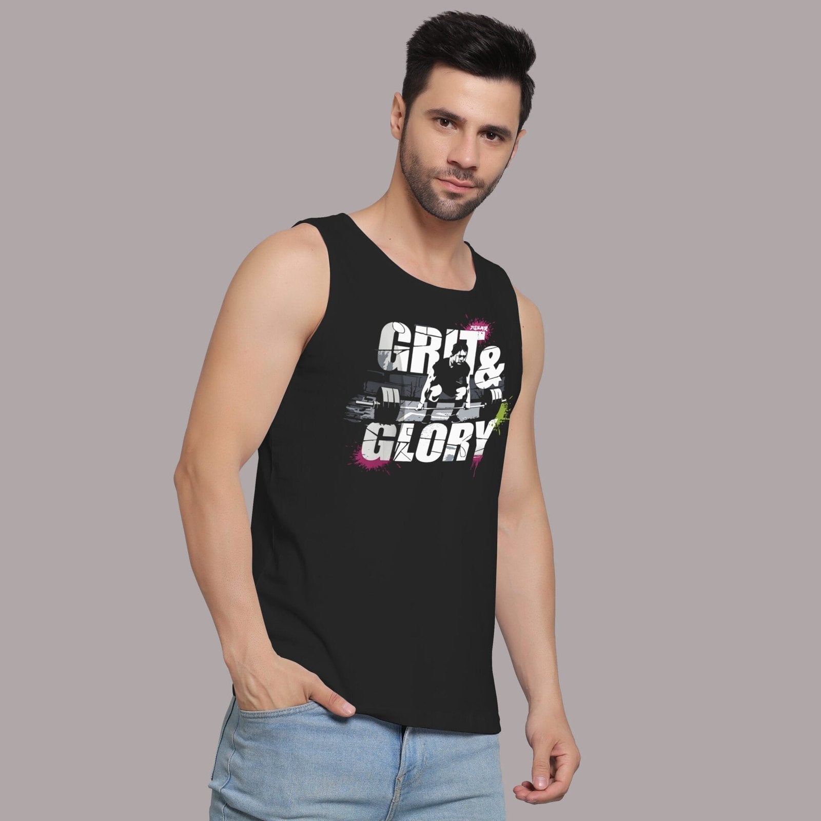 GRIT & GLORY MEN GYM SANDO
