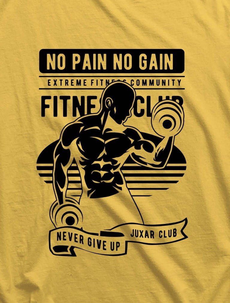EXTREME FITNESS YELLOW SANDO