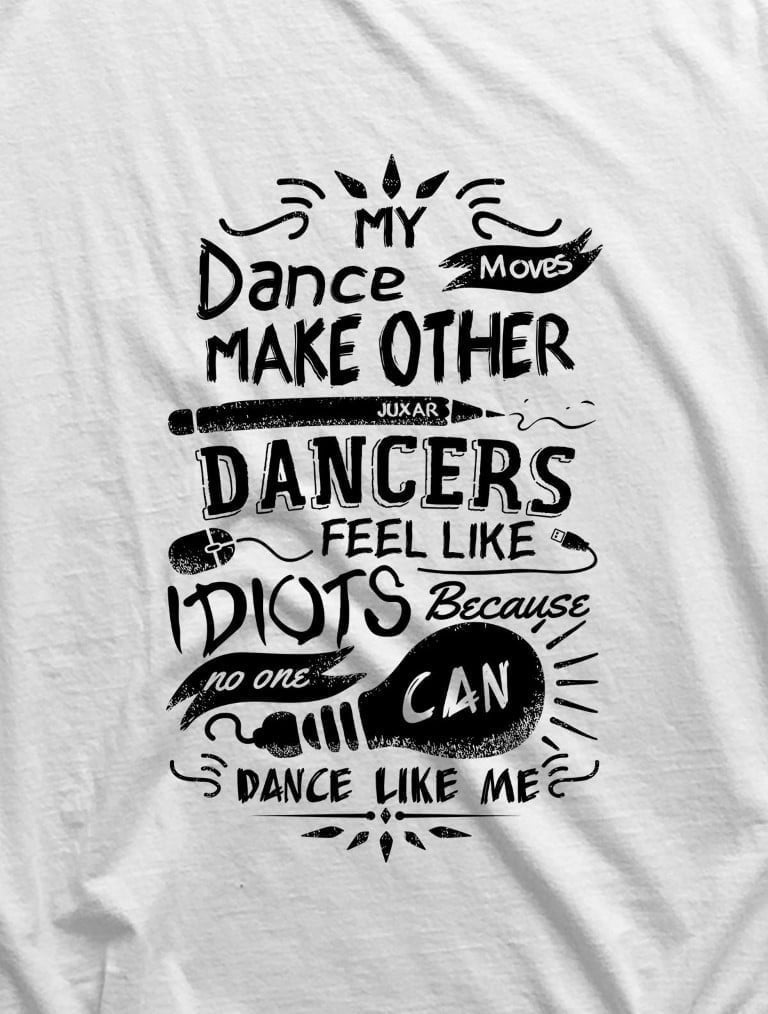 DANCE AND DANCERS LONGLINE T-SHIRT