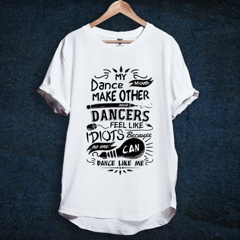 DANCE AND DANCERS LONGLINE T-SHIRT