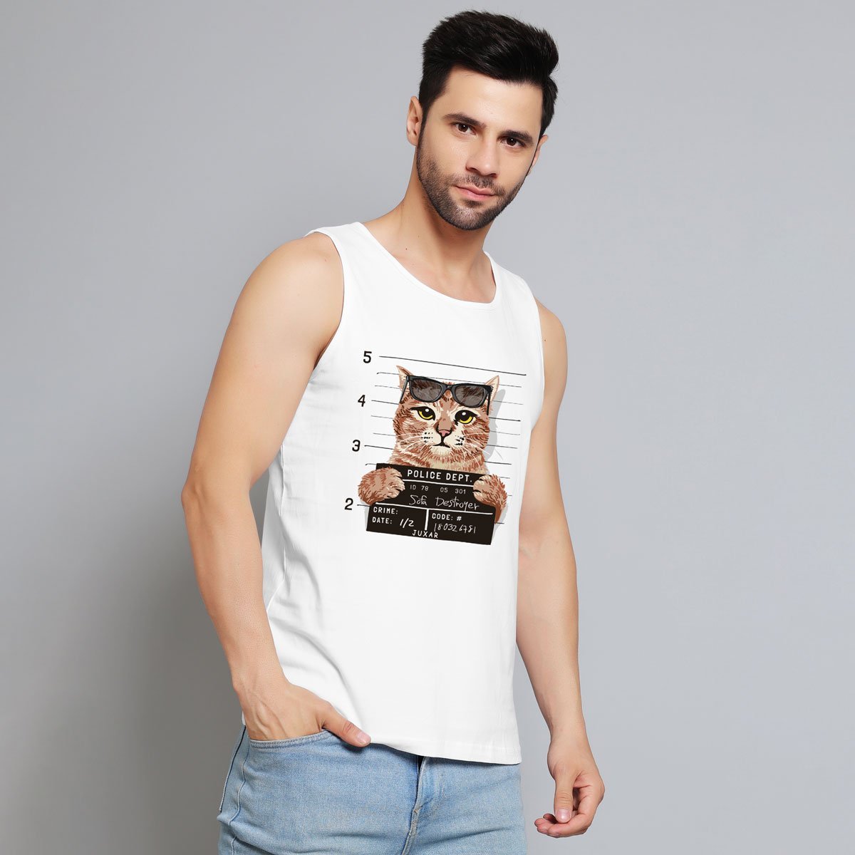 MUGSHOT CAT SANDO