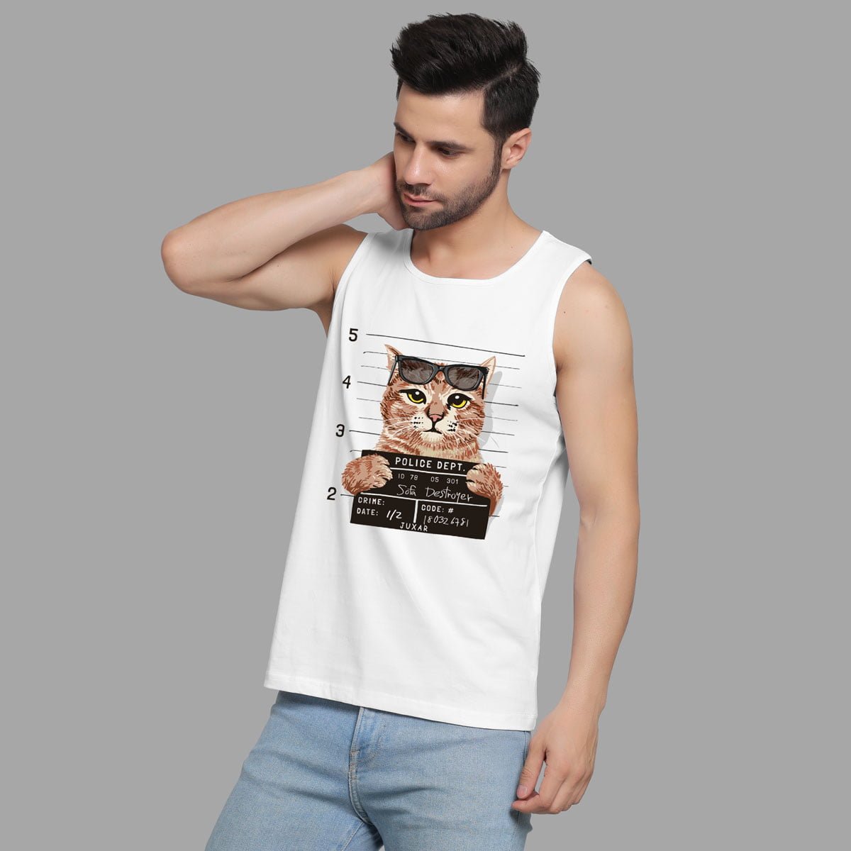 MUGSHOT CAT SANDO