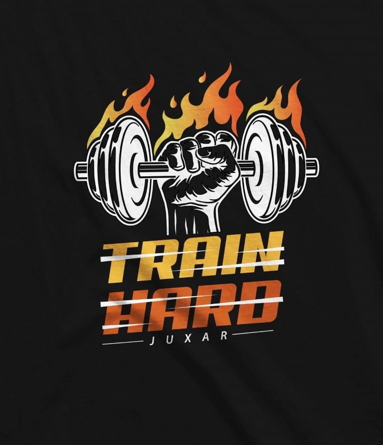 TRAIN HARD T-SHIRT