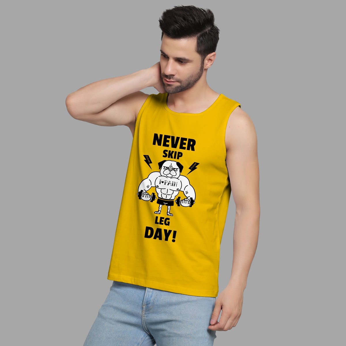 NEVER SKIP LEG DAYS SANDO