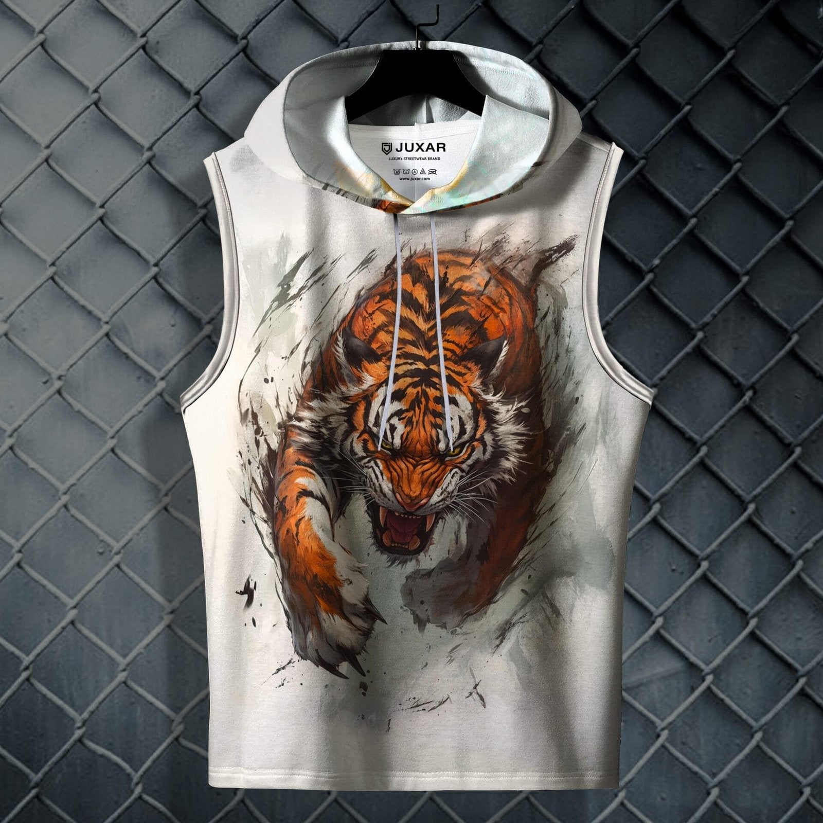 ANGRY TIGER HOODIE SANDO