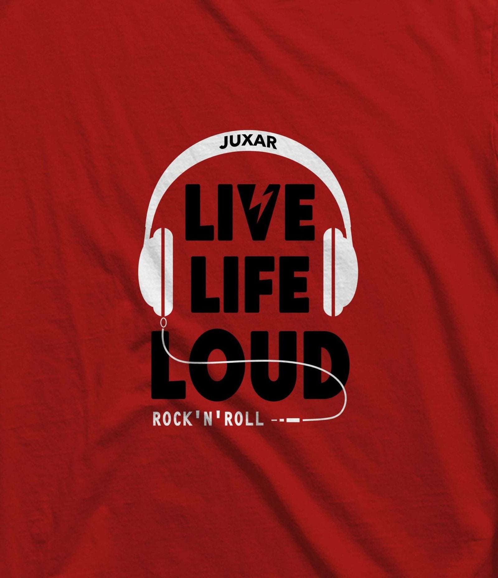 LIVE LIFE LOUD LONGLINE T-SHIRT