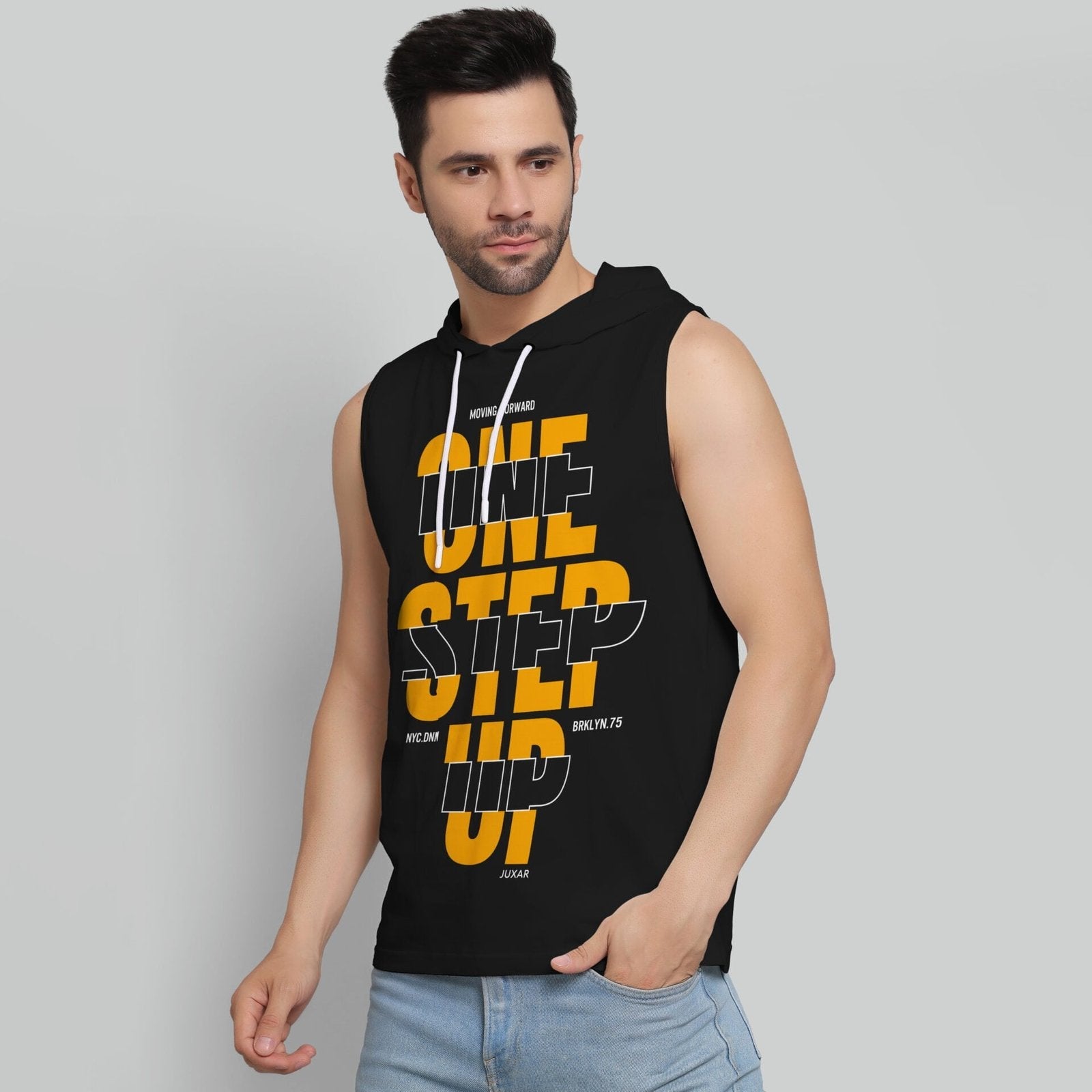 ONE STEP UP HOODIE SANDO