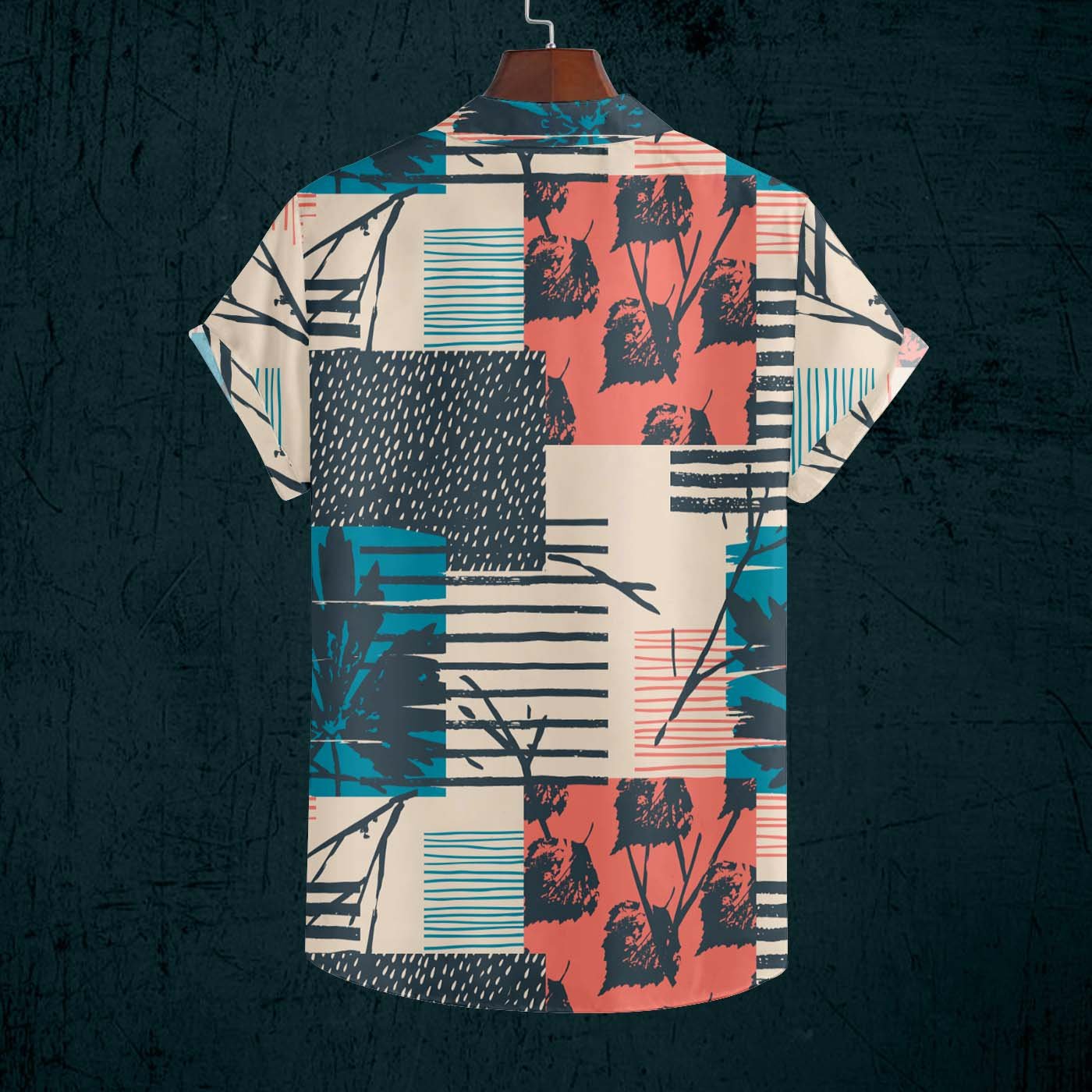 LEAVES ABSTRACT BOX SHIRT