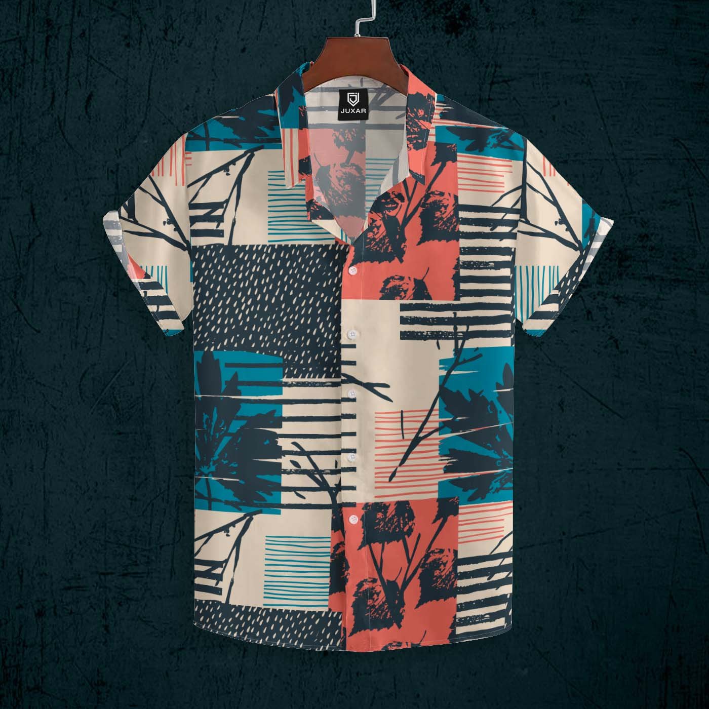 LEAVES ABSTRACT BOX SHIRT
