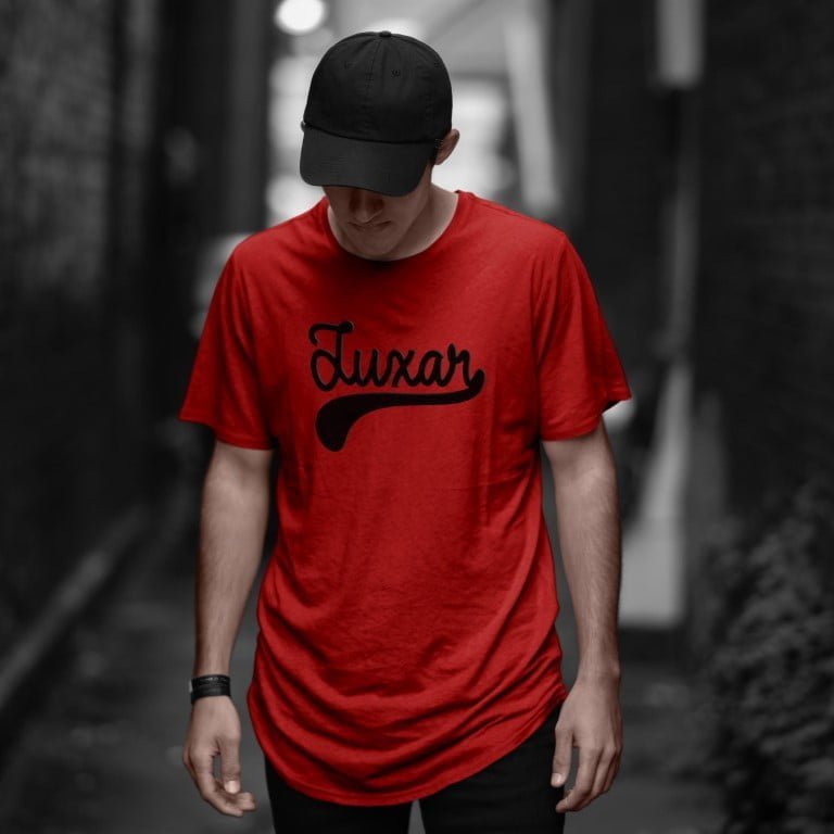 JUXAR BLACK VELVET TOUCH LONGLINE T-SHIRT