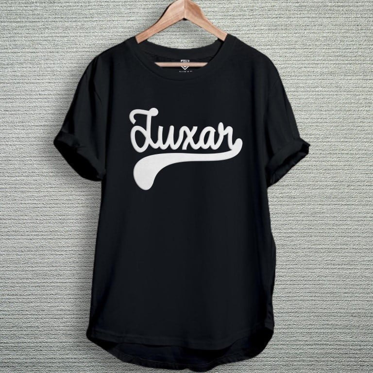 JUXAR WHITE VELVET TOUCH LONGLINE T-SHIRT
