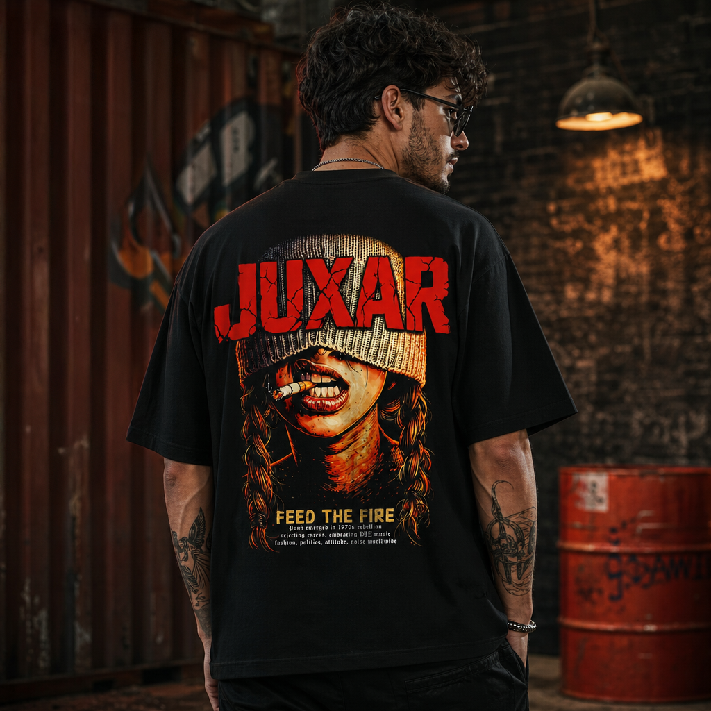 JUXAR SMOKER OVERSIZED T-SHIRT