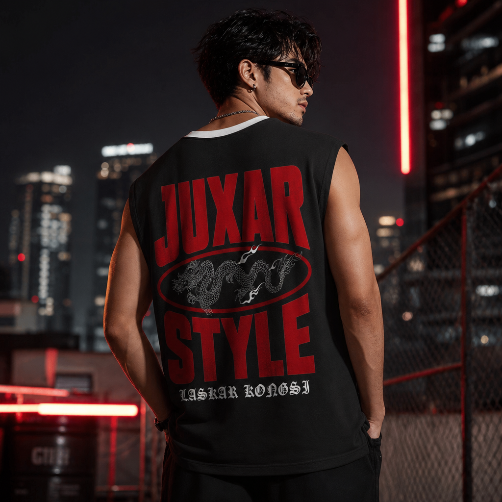 DRAGON WARRIOR OVERSIZE SANDO