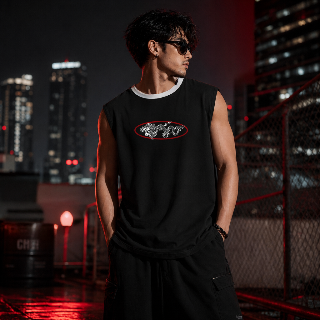 DRAGON WARRIOR OVERSIZE SANDO