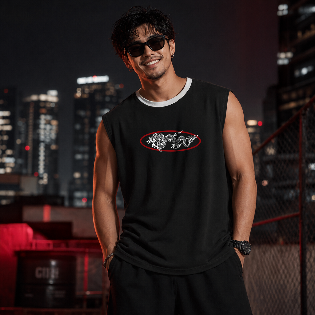 DRAGON WARRIOR OVERSIZE SANDO