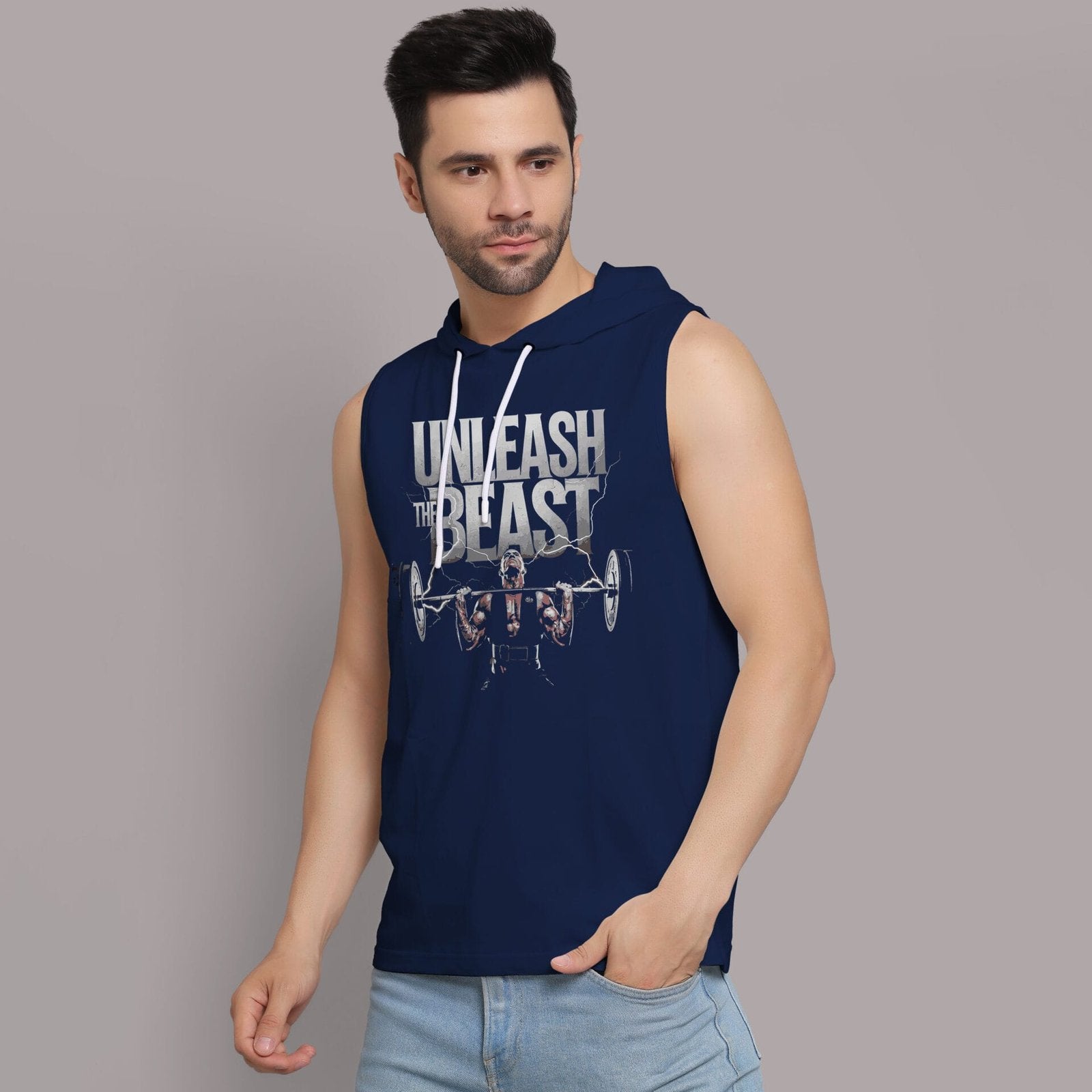 UNLEASH THE BEAST HOODIED SANDO