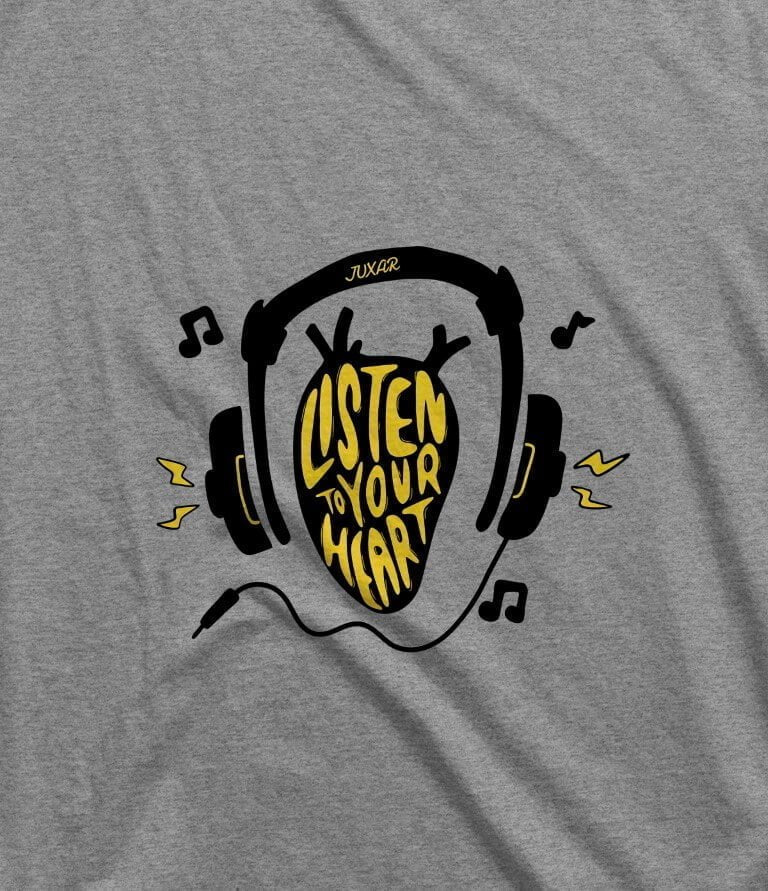 LISTEN TO UR HEART T-SHIRT