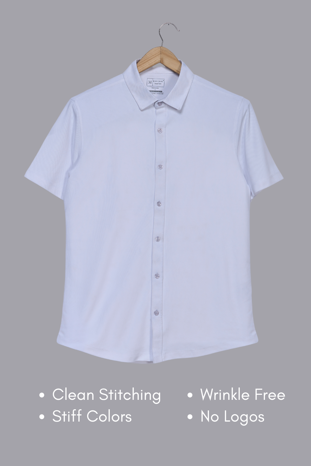 White Smart Tech Shirt
