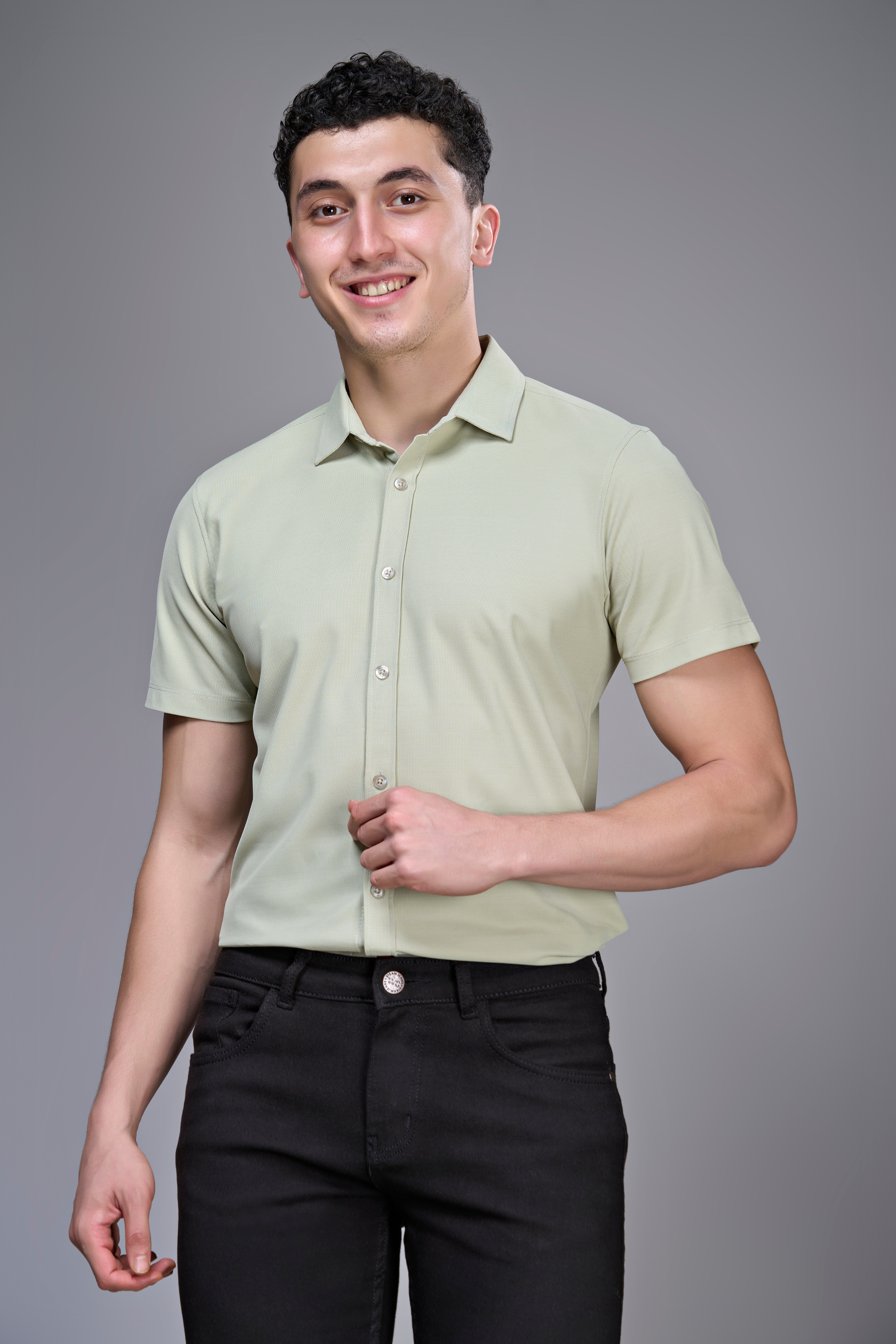 Spring Green Smart Tech Shirt