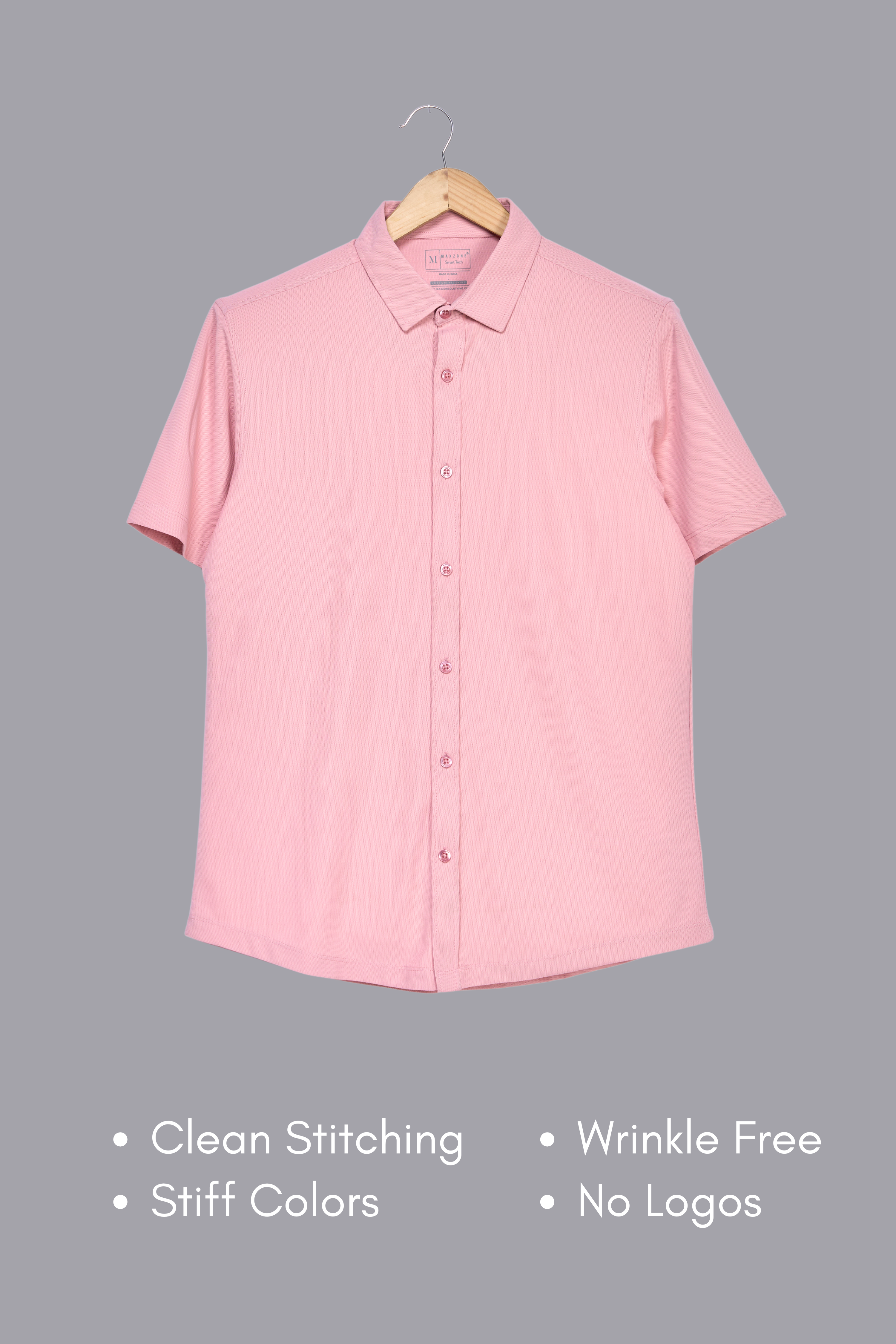 Mauve Smart Tech Shirt