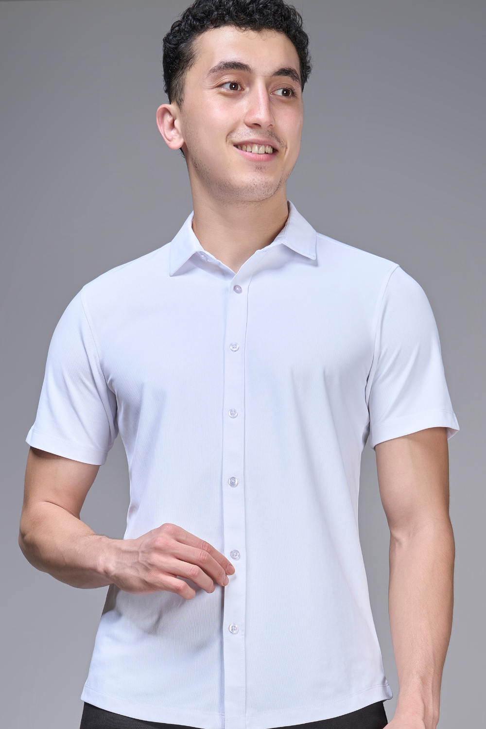 White Smart Tech Shirt