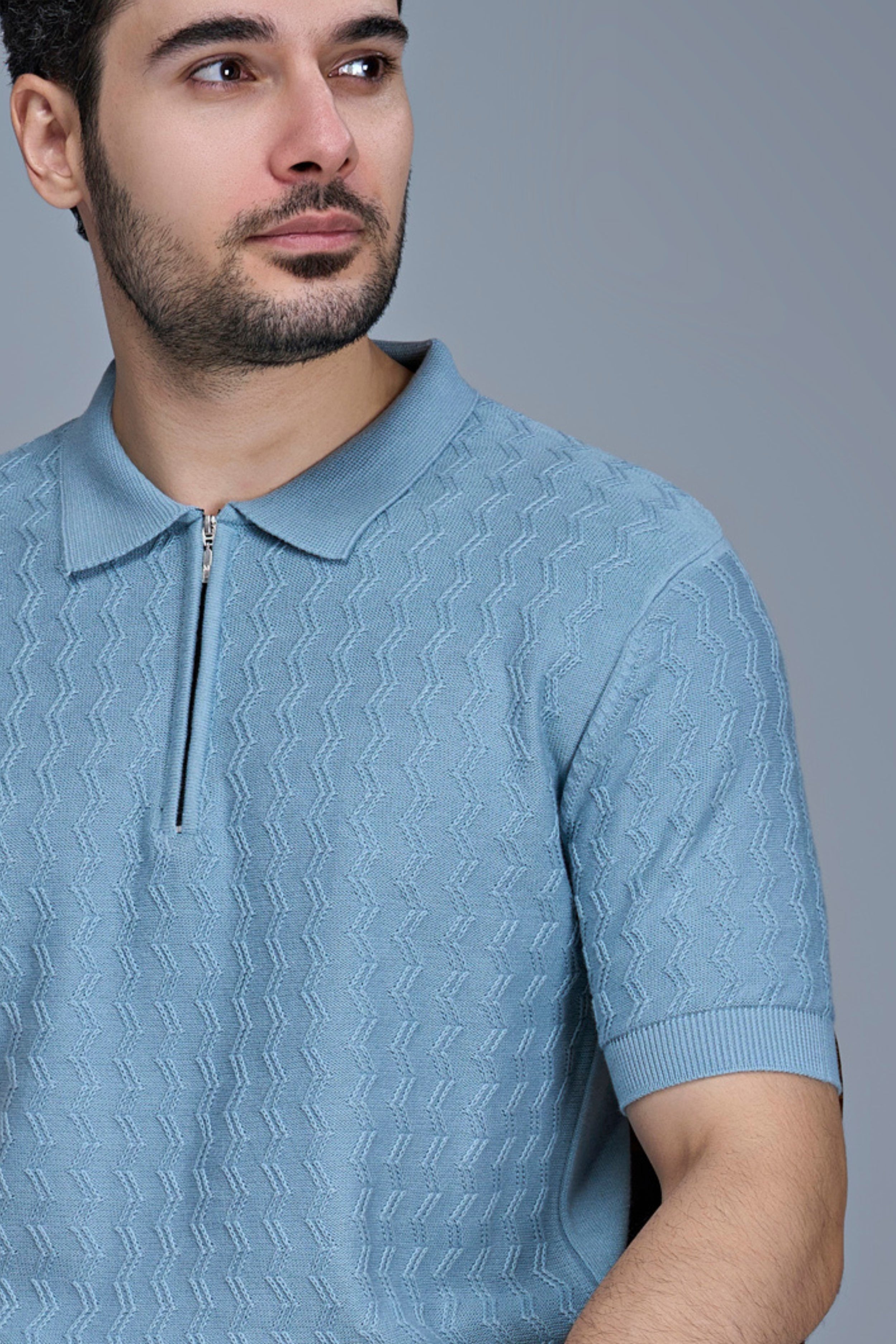 Sea Shell - Luxe Knitted Polo