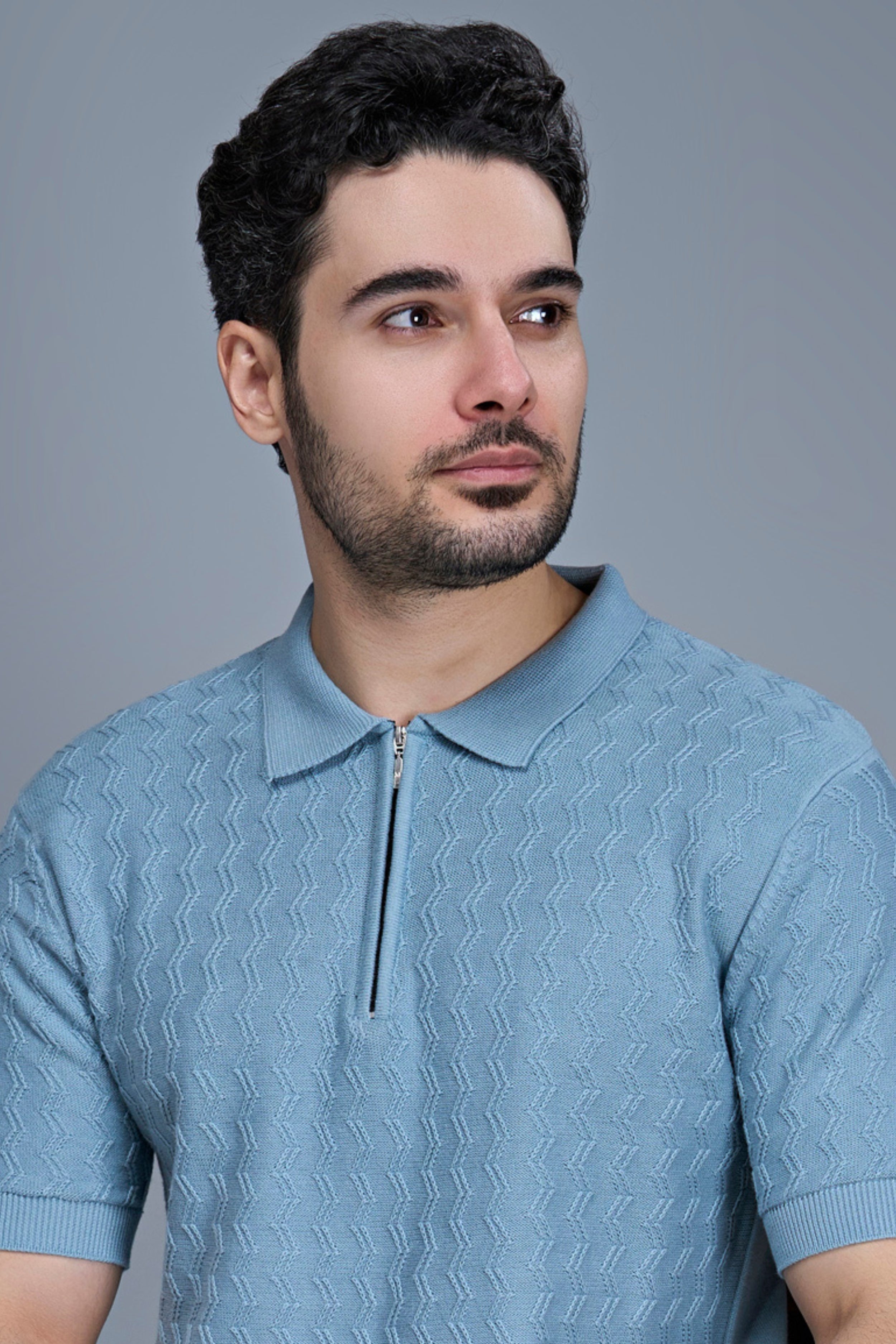 Sea Shell - Luxe Knitted Polo