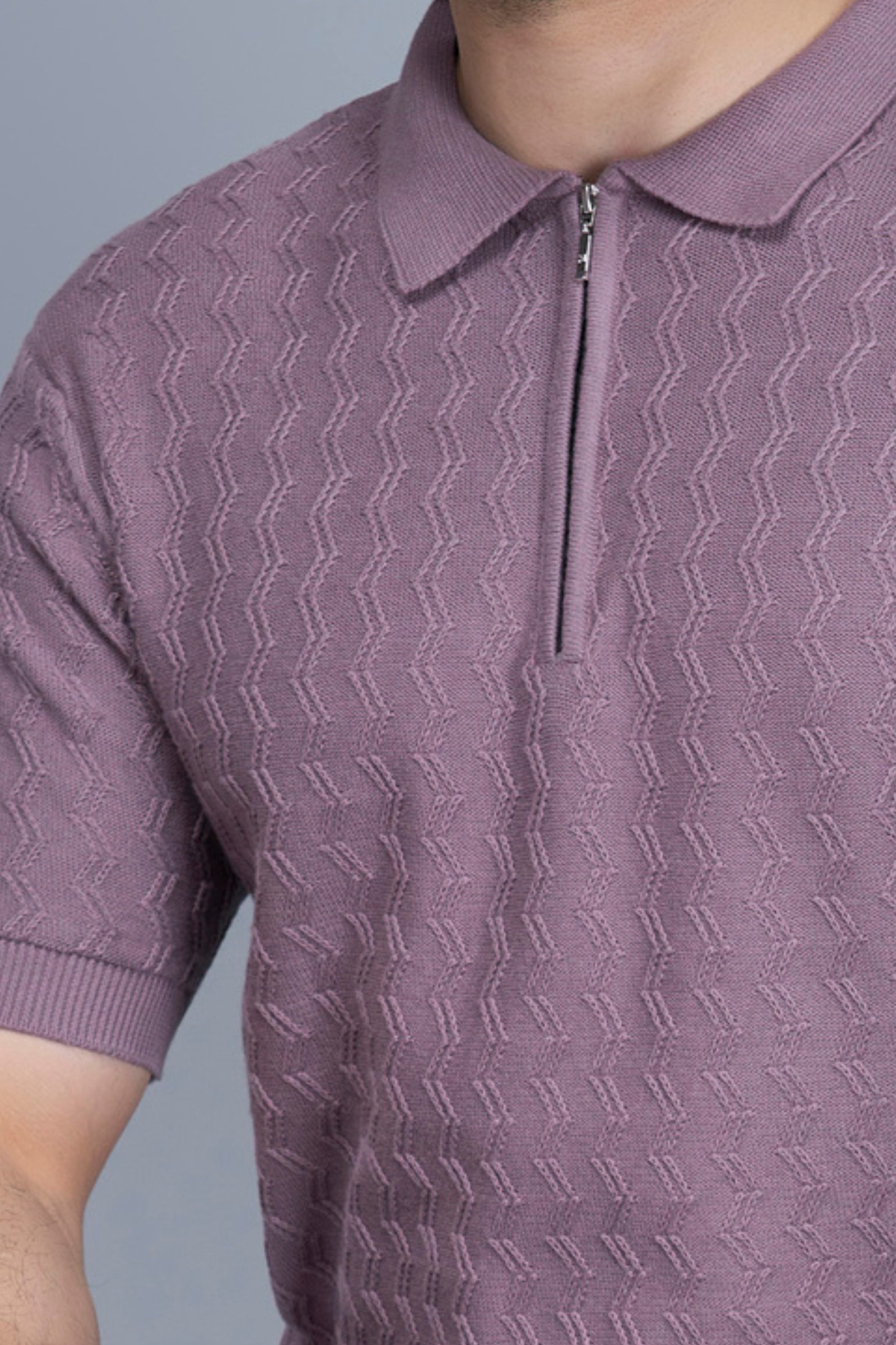 Light Pink - Luxe Knitted Polo